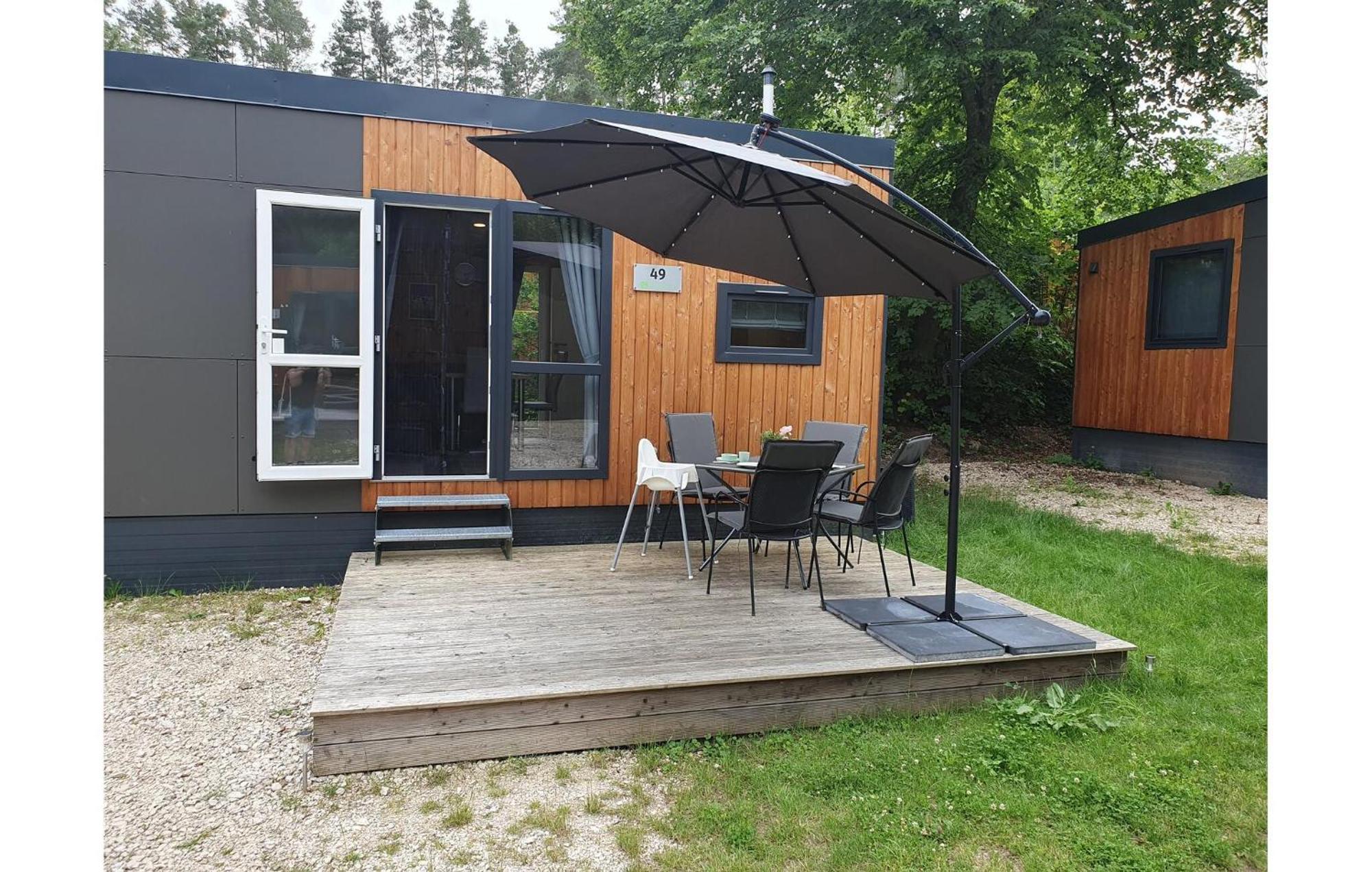 Tiny Haus 49 Am Brombachsee プラインフェルト エクステリア 写真